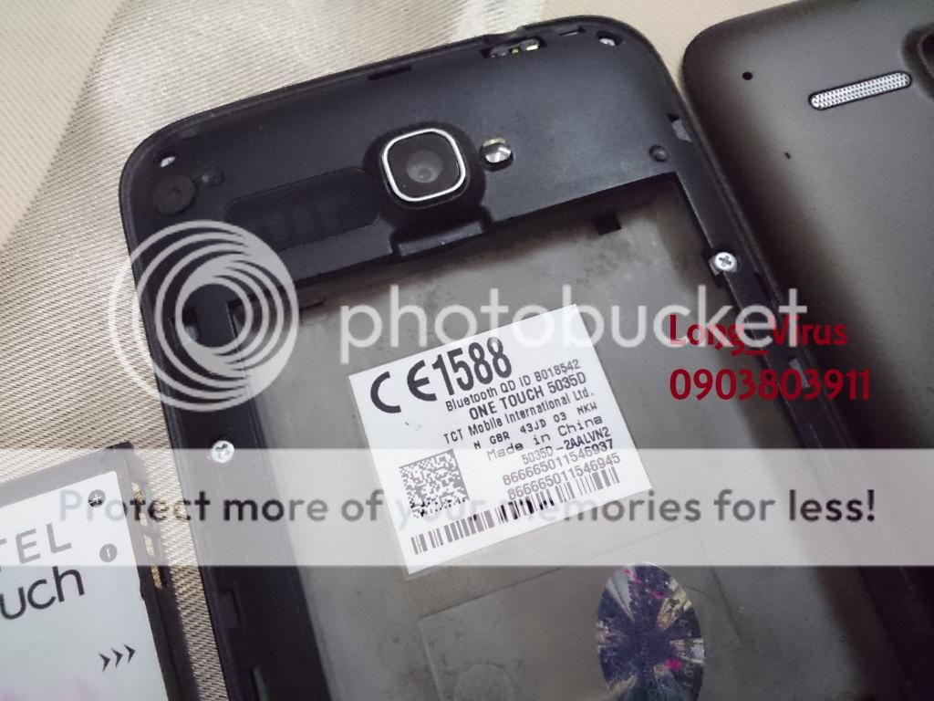 bán ALCATEL One Touch Sapphire 2 mới 95% - màu đen - nguyên zin 100% [còn bh 12/2014] - 2