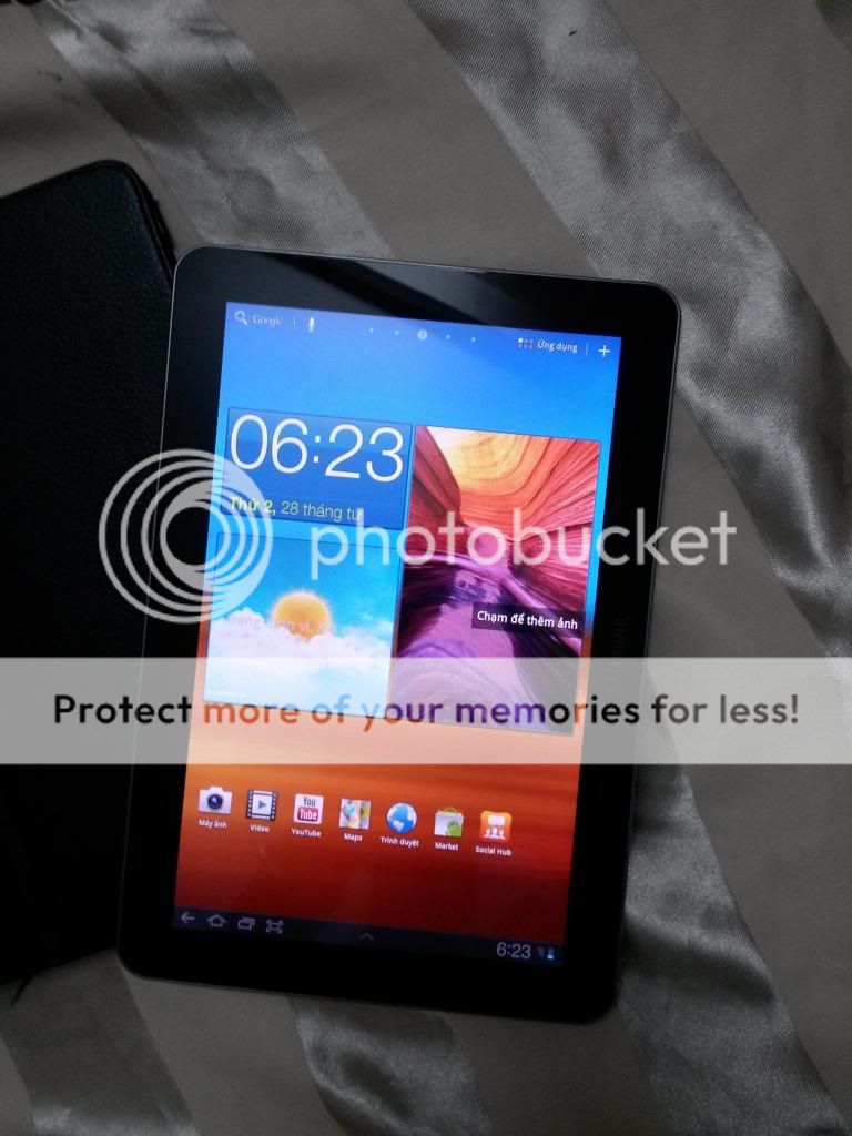 cần bán Samsung Galaxy Tab 10.1 P7500 / màu đen / đẹp tuyệt vời / máy-sạc-cáp- bao da - 6