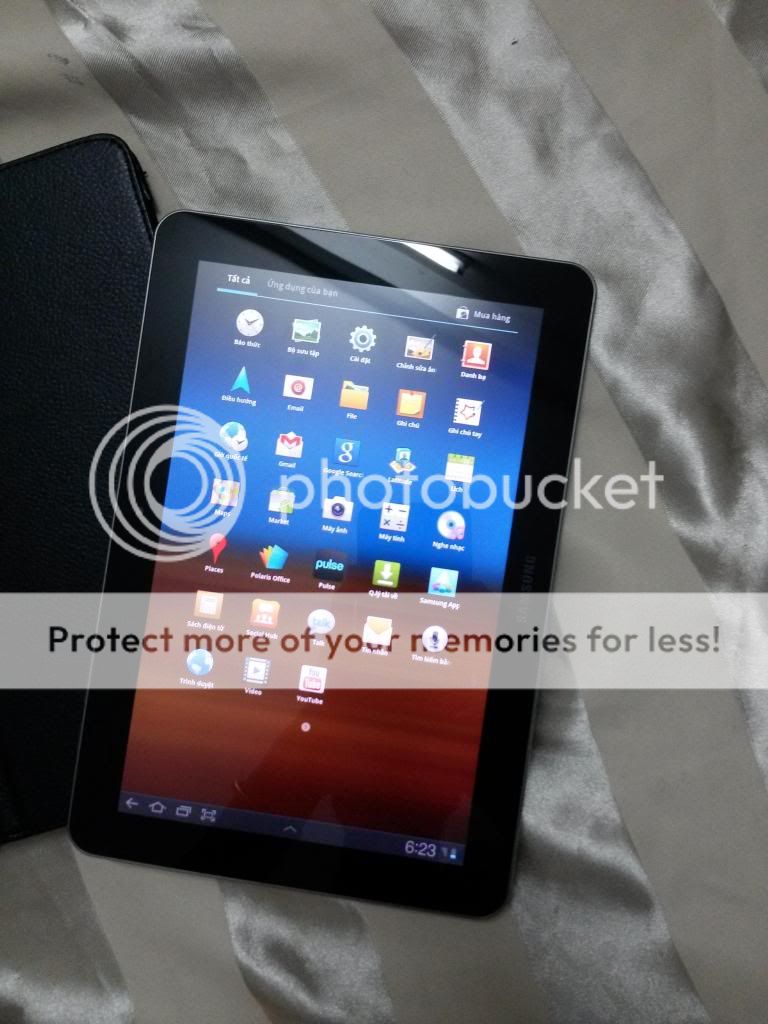 cần bán Samsung Galaxy Tab 10.1 P7500 / màu đen / đẹp tuyệt vời / máy-sạc-cáp- bao da - 7