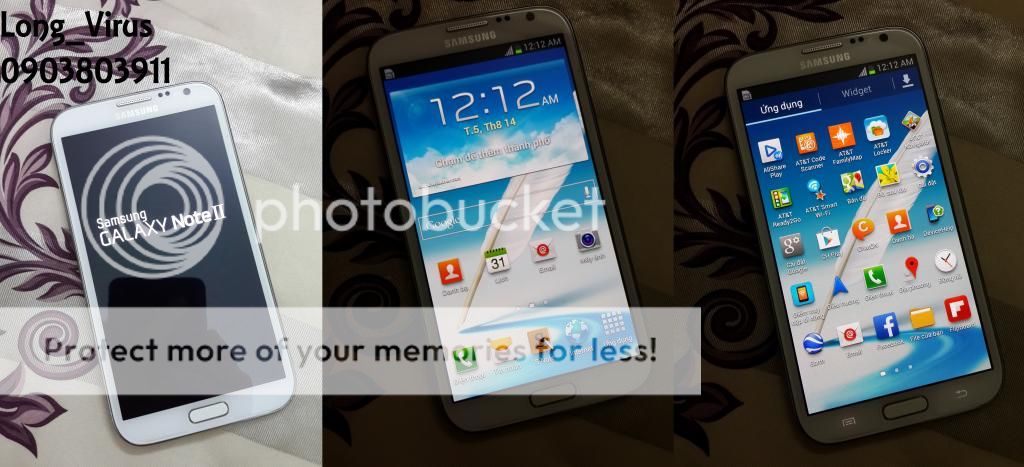 cần bán Samsung Galaxy Note 2 AT&T i317 [màu trắng-đẹp 95%-nguyên zin 100%] - 2