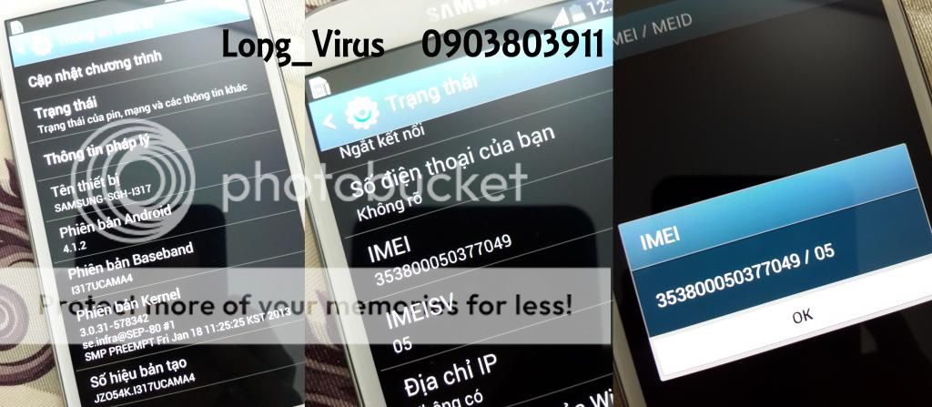 cần bán Samsung Galaxy Note 2 AT&T i317 [màu trắng-đẹp 95%-nguyên zin 100%] - 1