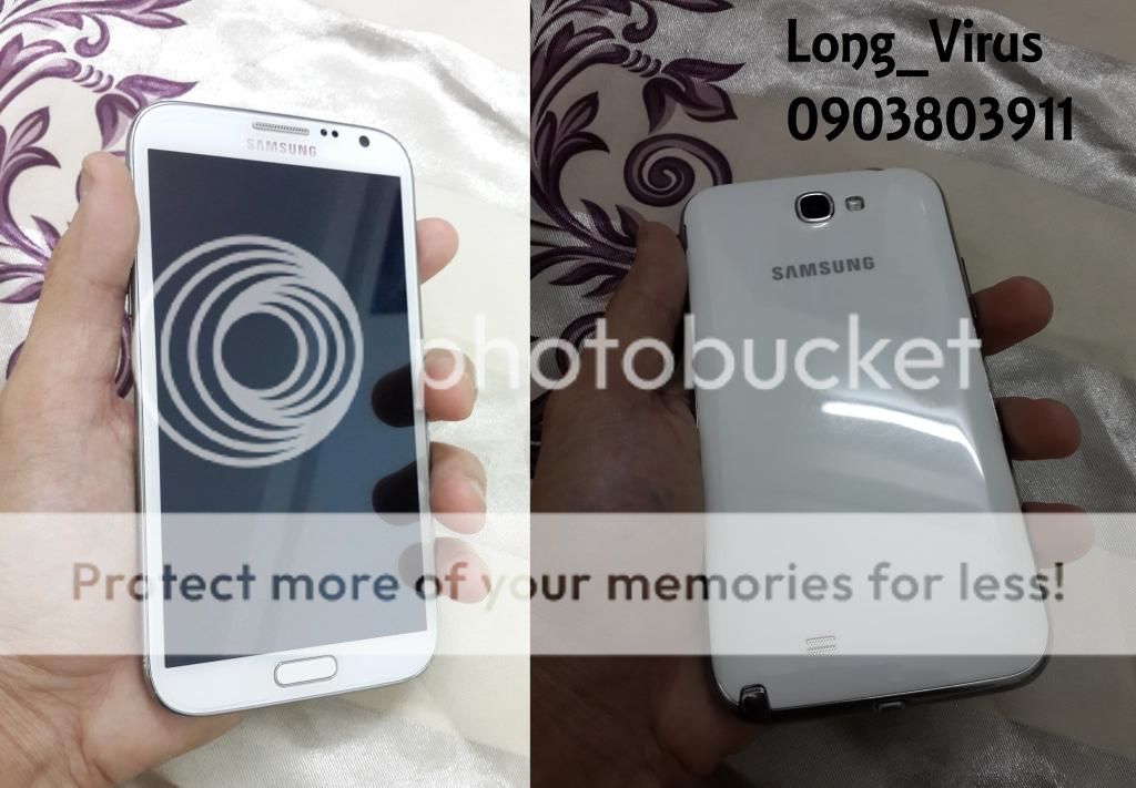 cần bán Samsung Galaxy Note 2 AT&T i317 [màu trắng-đẹp 95%-nguyên zin 100%]