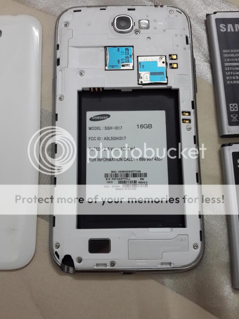 cần bán Samsung Galaxy Note 2 AT&T i317 [màu trắng-đẹp 95%-nguyên zin 100%] - 8