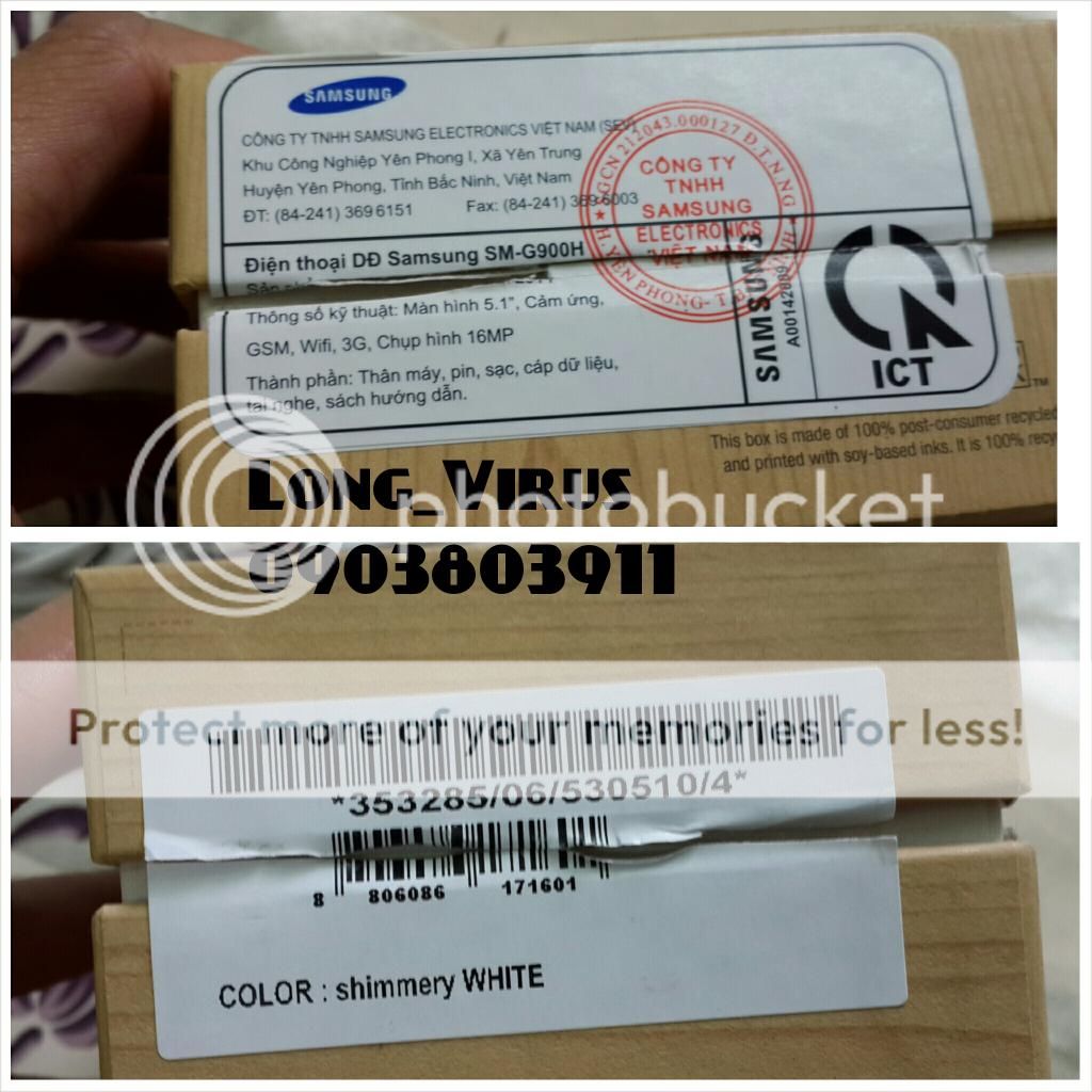 cần bán 1 cây Samsung Galaxy S5 màu trắng tuyệt đẹp-full box-hàng công ty-còn bh lâu - 8