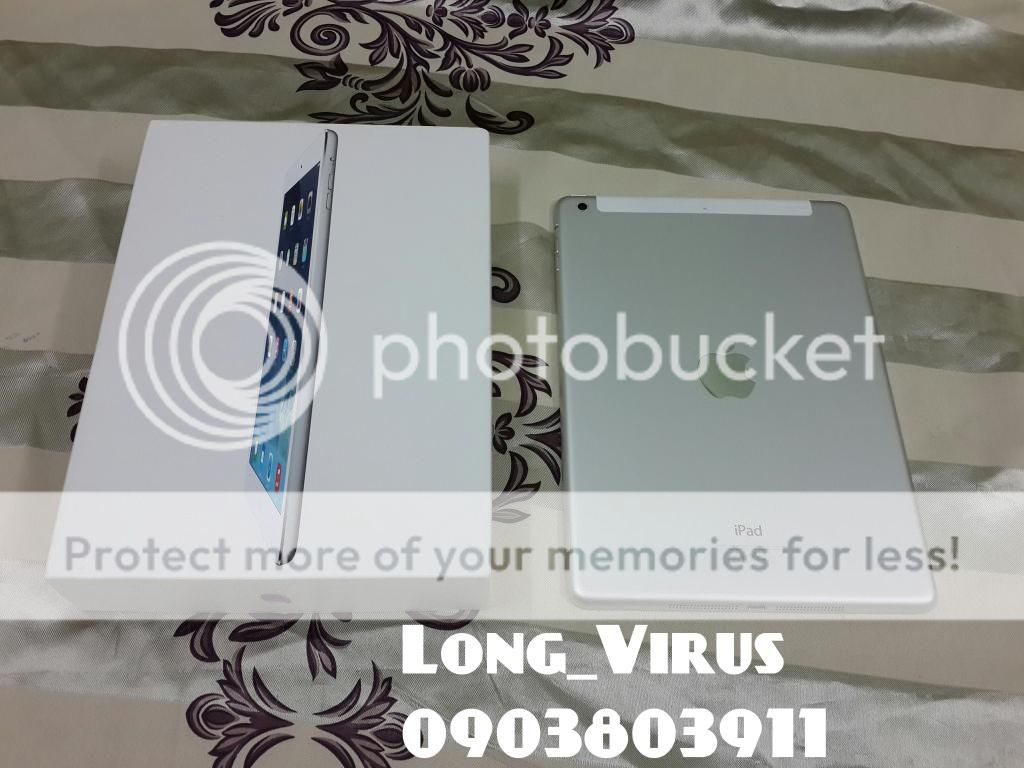 cần bán Ipad Air 4G-16gb màu trắng , mới active 8/2014 , full box , nhiều hình thật ! - 3