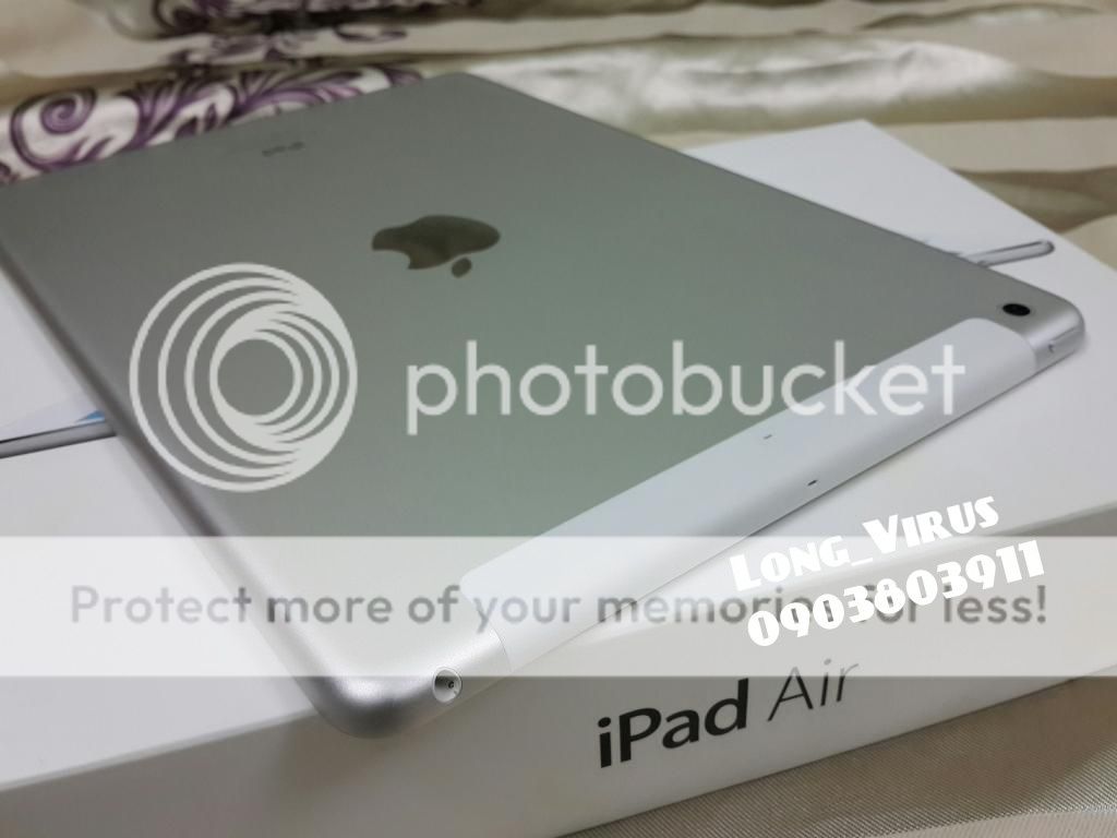 cần bán Ipad Air 4G-16gb màu trắng , mới active 8/2014 , full box , nhiều hình thật ! - 6