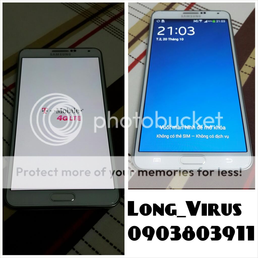 bán Note3 hàng T-Mobile-màu Trắng,đẹp tuyệt vời,rất nhìu hình thật cho ace tham khảo - 1