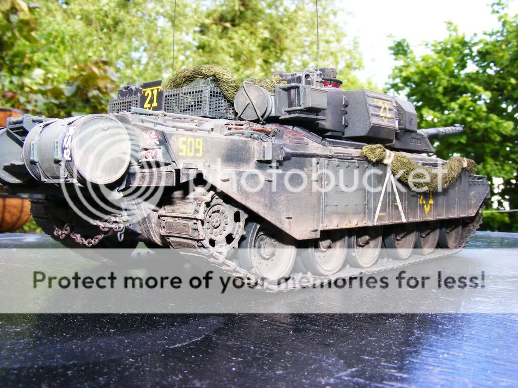 Tamiya 135 Challenger 1 Mk3 Lots of Pics Ready for Inspection Armour